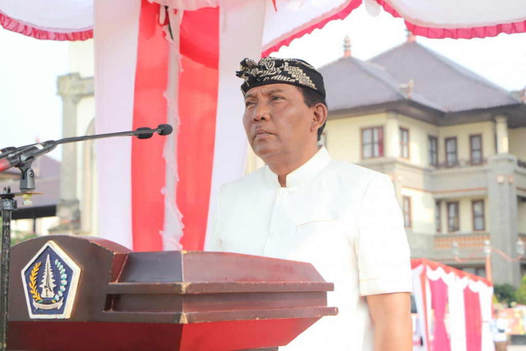 Upacara Peringatan HUT Ibu Kota Kabupaten Badung "Mangupura" ke-15